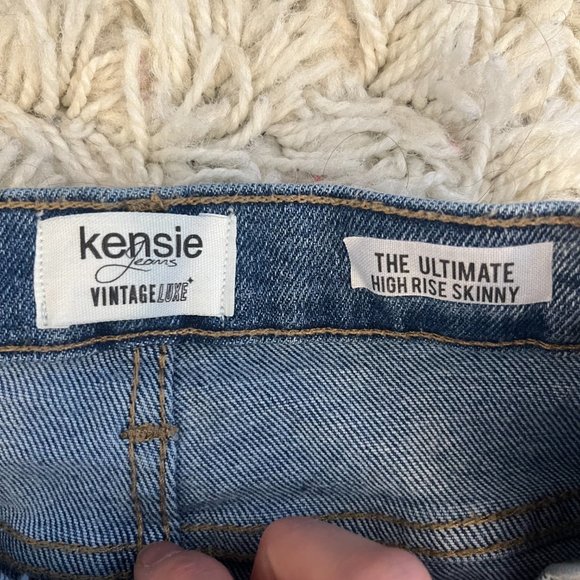 Kensie Jeans Vintage Luxe | Ultimate High Rise Skinny | Sz 4/27 - Picture 5 of 5